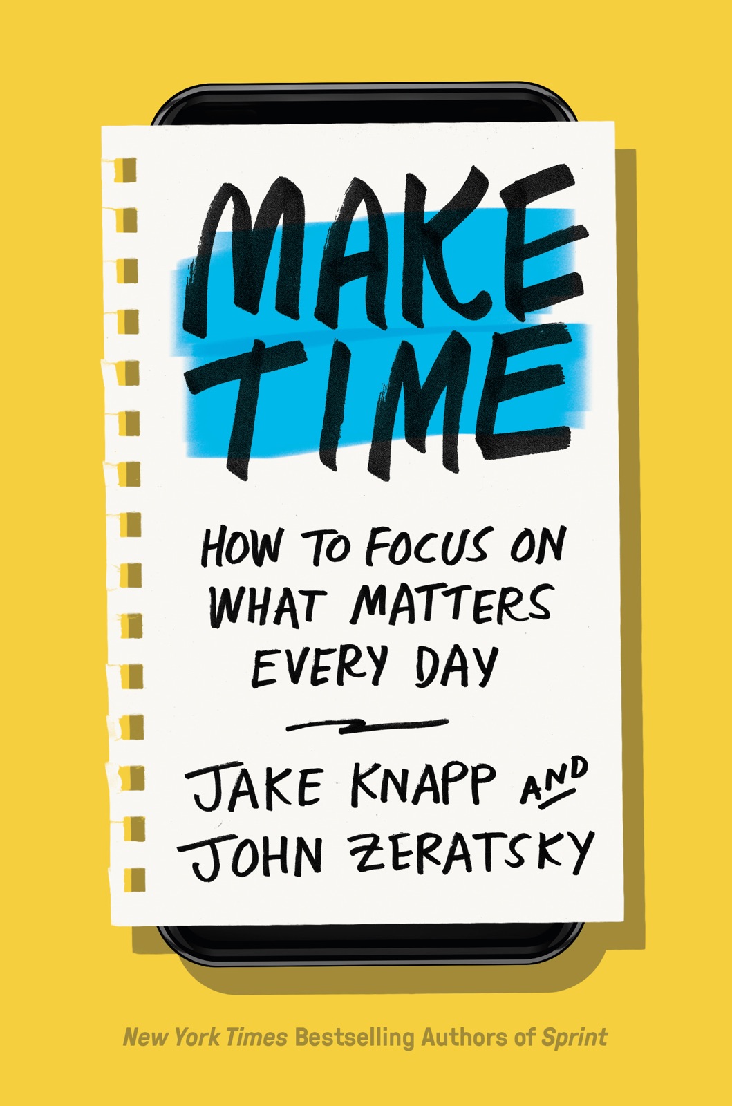 Cover of Make Time by Jake Knapp & John Zeratsky